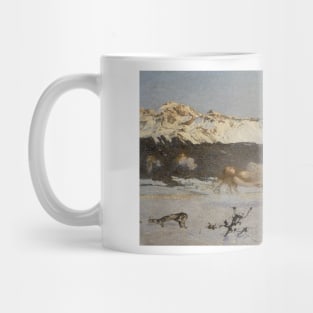 The Punishment of Lust by Giovanni Segantini Mug